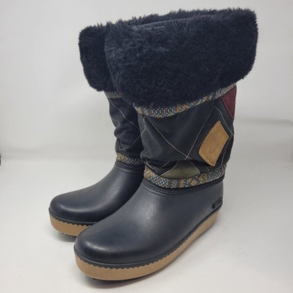 Baffin | Fleeced Lined Winter Snowboots Patterend Black - Picture 10 of 10